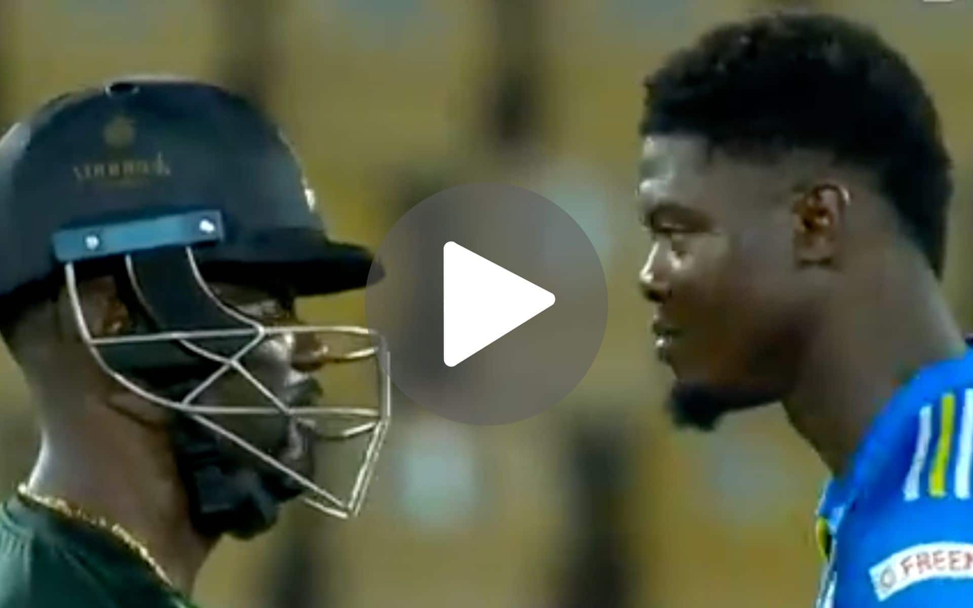 [Watch] RCB Bowler Sledges Andre Fletcher As Things Heat Up In CPL 2024